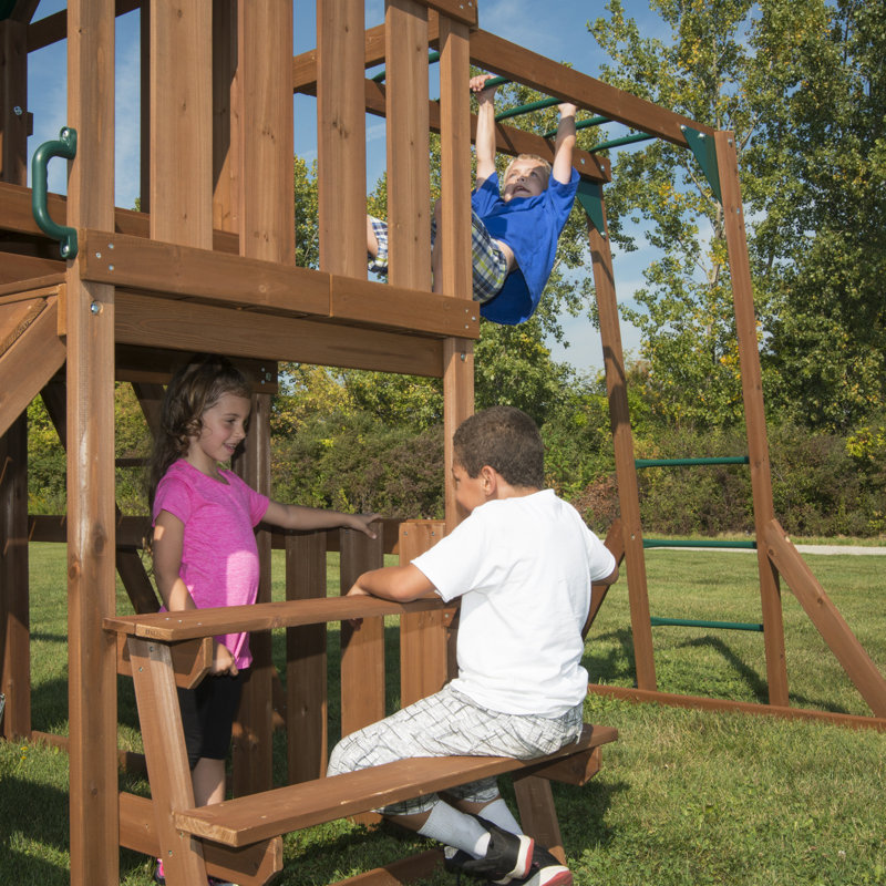 SwingnSlide Knightsbridge Ultimate Swing Set & Reviews Wayfair